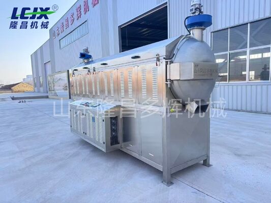 Electromagnetic Heating Continuous Roasting Machine Cashew Nut Roasting Line