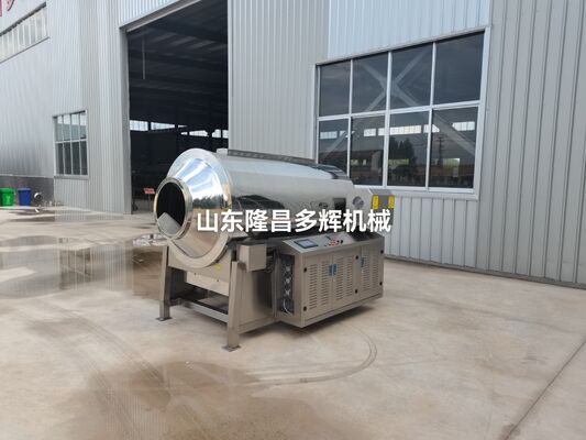 SUS Electric Drum Roasting Machine Nut Roasting Equipment High Efficiency