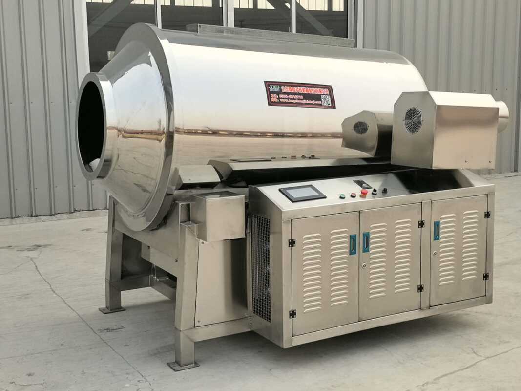 Stainless Steel Drum Roaster Chili Powder Cocoa Powder Flour Roasting Equipment
