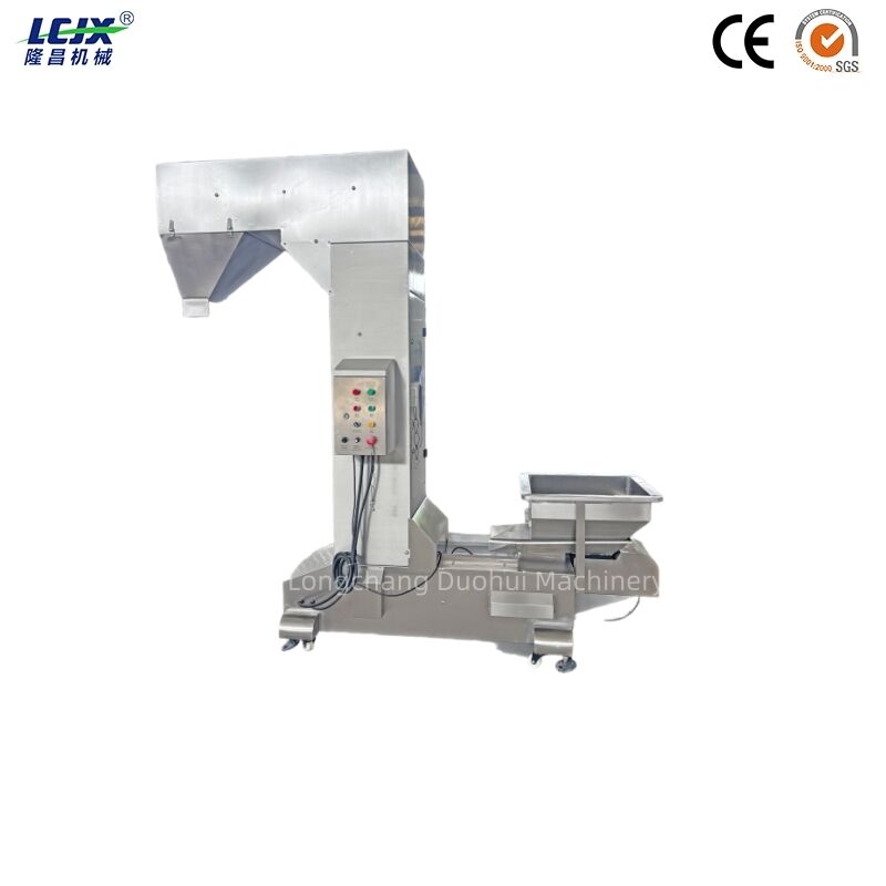 High Efficiency Z Type Bucket Elevator Stainless Steel Vertical Z Shape Material Lifting Conveyor