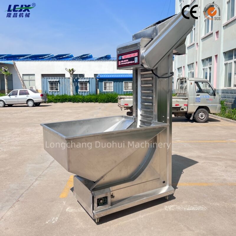 Stainless Steel Automatic Quantitative Bucket Elevator Fixed Volume Lifting Conveyor