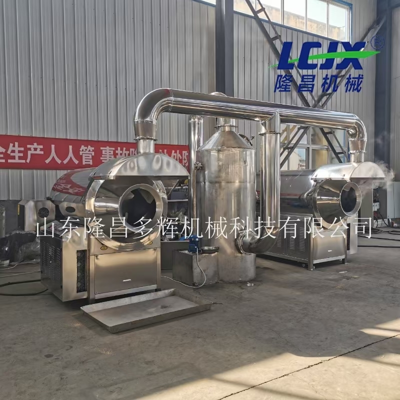 304 Steel Sesame Roasting Machine Nut Roaster Machine Small Business CE Approved